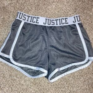 Girls athletic shorts